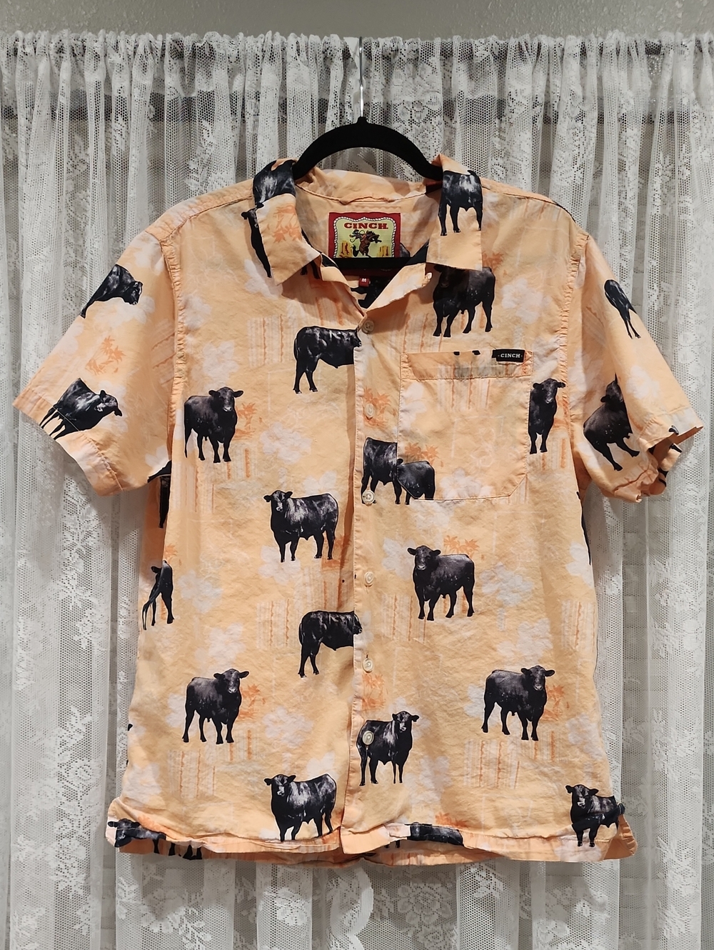 CINCH "CLASSIC COWBOY COLLECTION" HAWAIIAN SHIRT